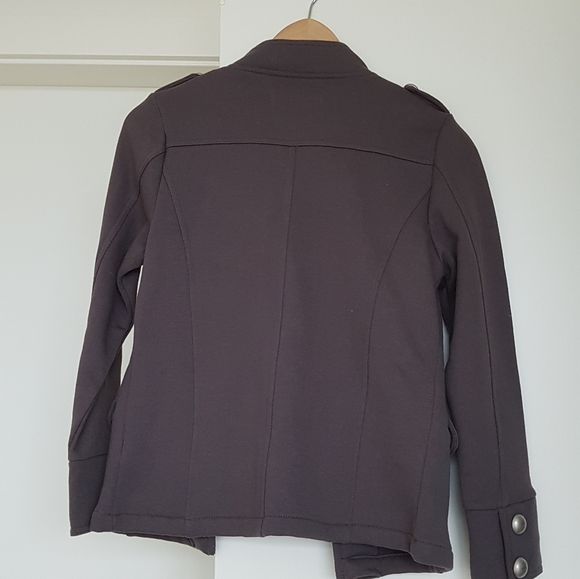 Military style blazer. Gray - Picture 2 of 2